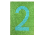 Tappeto Lorena Canals N�2 Green-Blue